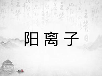 阳离子
