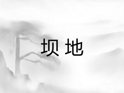 坝地