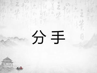 分手