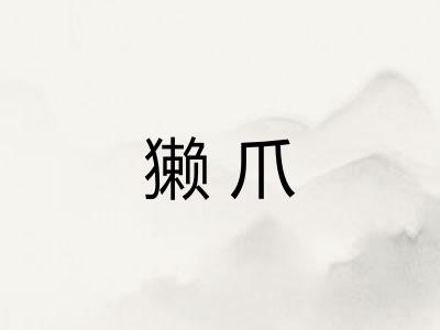 獭爪