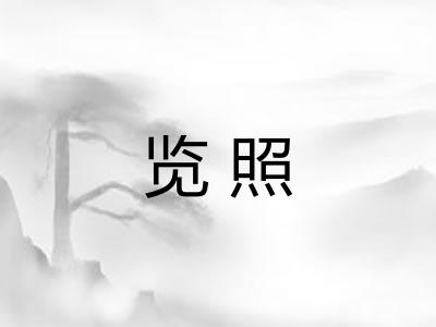 览照