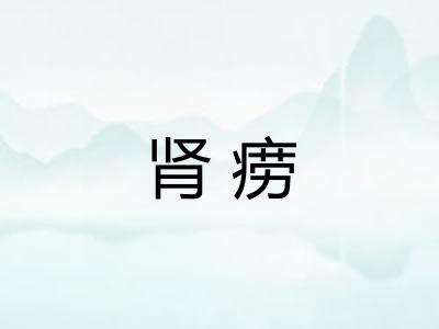 肾痨