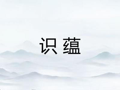 识蕴