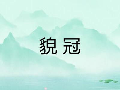 貌冠