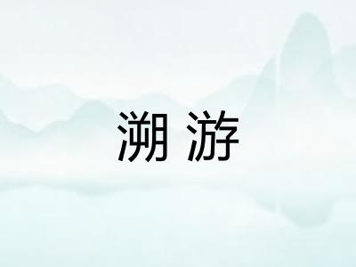 溯游