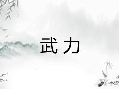 武力