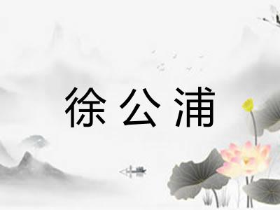徐公浦