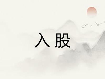 入股