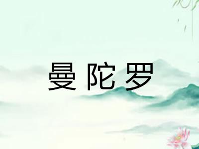 曼陀罗