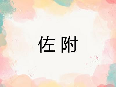 佐附