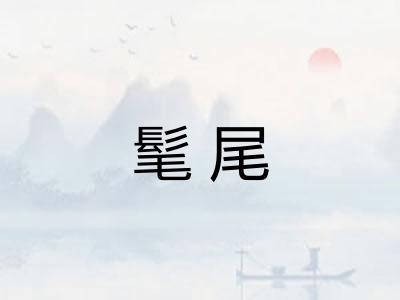 髦尾
