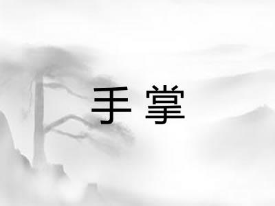 手掌