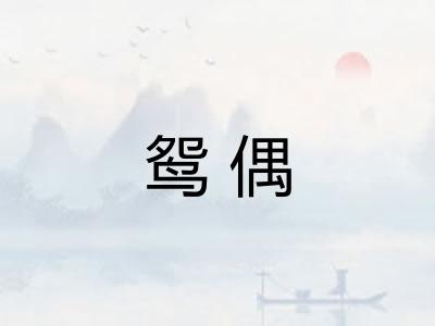 鸳偶
