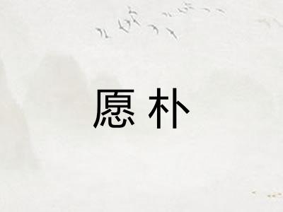 愿朴