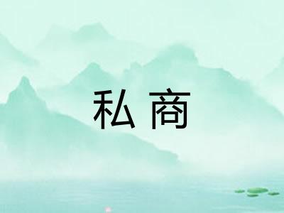 私商