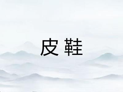 皮鞋