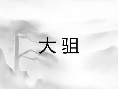 大驵