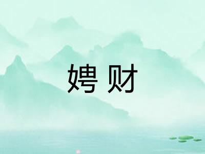 娉财