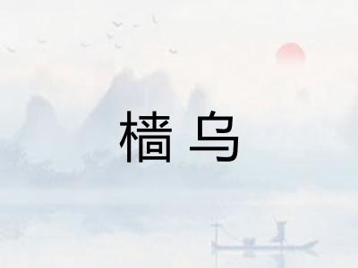 樯乌