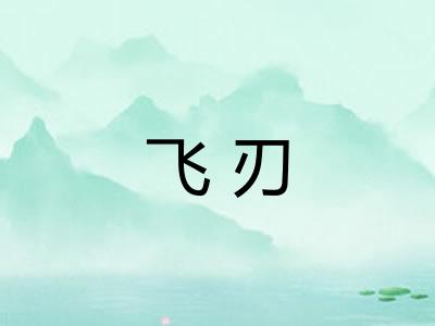 飞刃