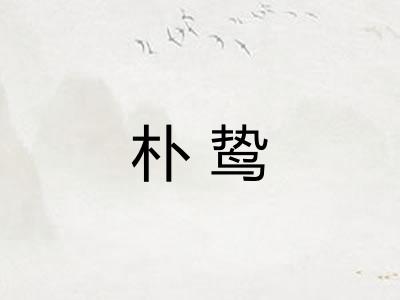 朴鸷