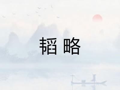 韬略