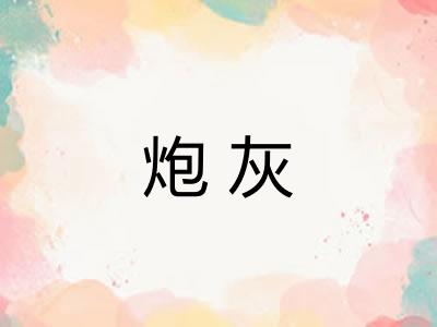 炮灰