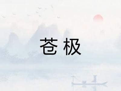 苍极