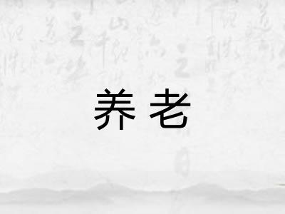 养老