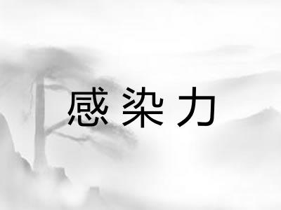感染力