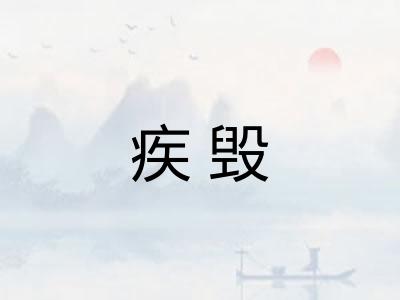 疾毁
