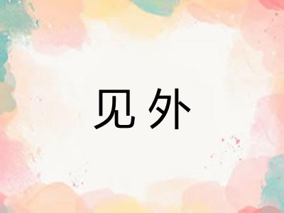 见外