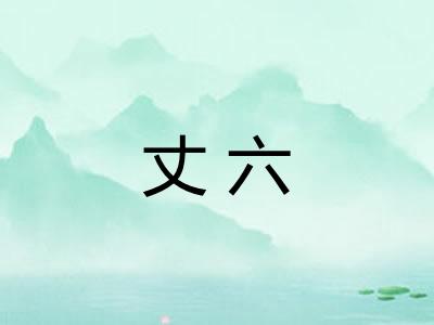 丈六
