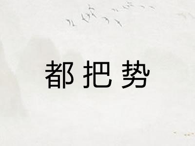 都把势