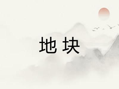 地块