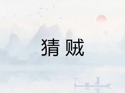 猜贼