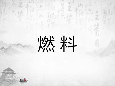 燃料