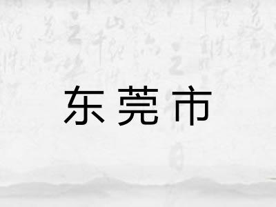 东莞市