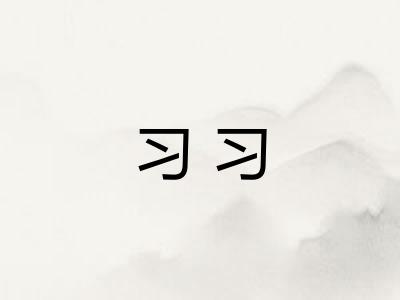 习习