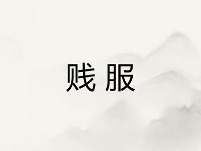 贱服