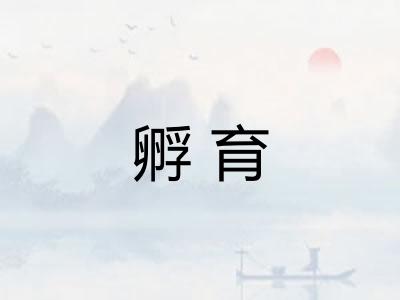 孵育