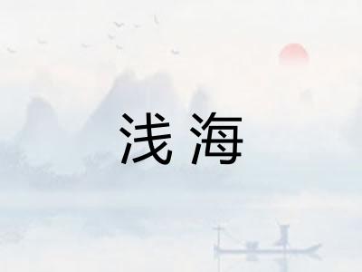 浅海