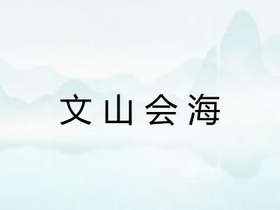 文山会海