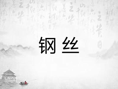 钢丝