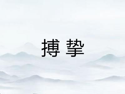 搏挚