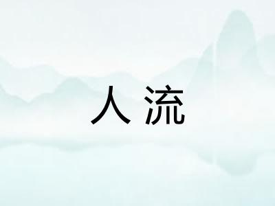 人流