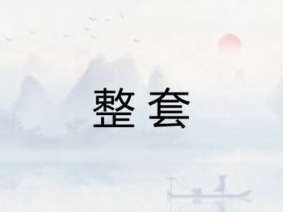 整套