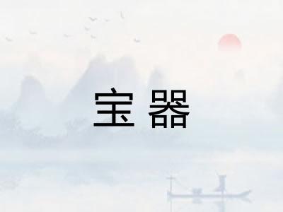 宝器