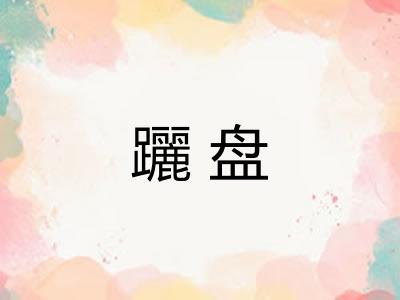 躧盘
