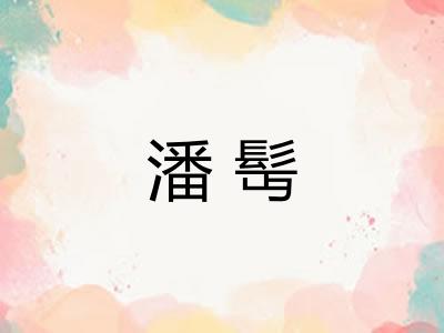 潘髩